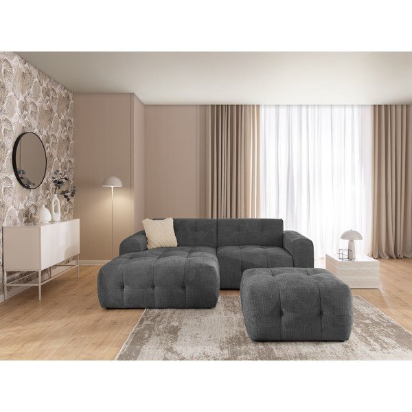 Temno siv tabure Melva – Ropez-image-3