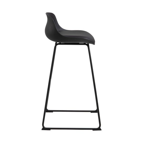 Črn barski stol (višina sedeža 76 cm) Tina – Actona-image-4