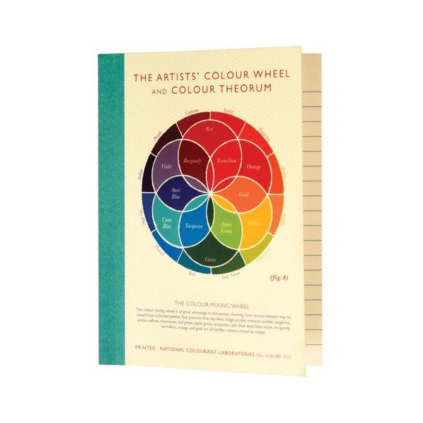 A6 beležnica Rex London Colour Wheel-image-1