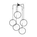 Črna kovinska viseča svetilka Opviq lights Satyros