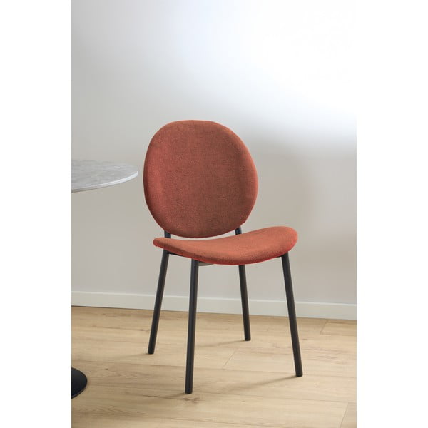 Jedilni stol v barvi terakote Cliff – Actona-image-2