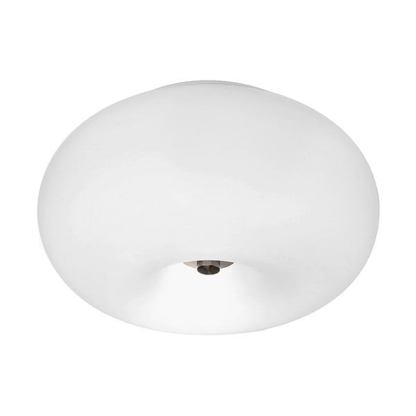 Bela stropna svetilka s steklenim senčilom OPTICA – EGLO