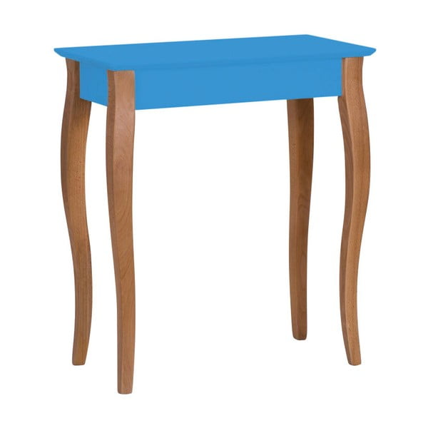 Modra konzolna mizica Ragaba Lillo, širina 65 cm