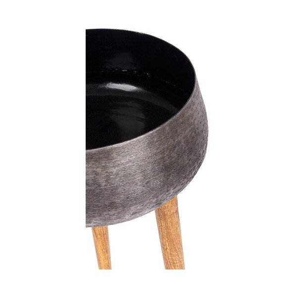 Kovinski ročno izdelani okrasni cvetlični lonci v kompletu 3 ks ø 37,5 cm Varanasi – Bizzotto-image-1