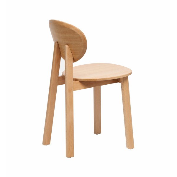 Komplet 2 bukovih jedilnih stolov Bonami Essentials Milo-image-1