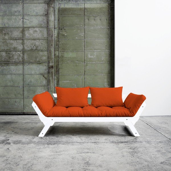 Variabilni kavč Karup Bebop White/Orange