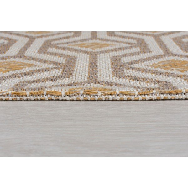 Rumeno-bež bombažna preproga Flair Rugs Bombax, 192 x 290 cm-image-3