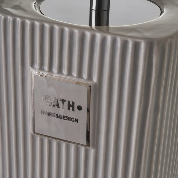 Siva keramična WC ščetka Griso – Casa Selección-image-1