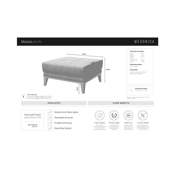 Siv otoman MESONICA Musso Tufted-image-3