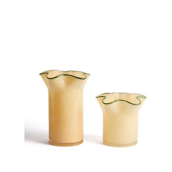 Rumena steklena vaza (višina 19,5 cm) Endasi – Kave Home-image-4