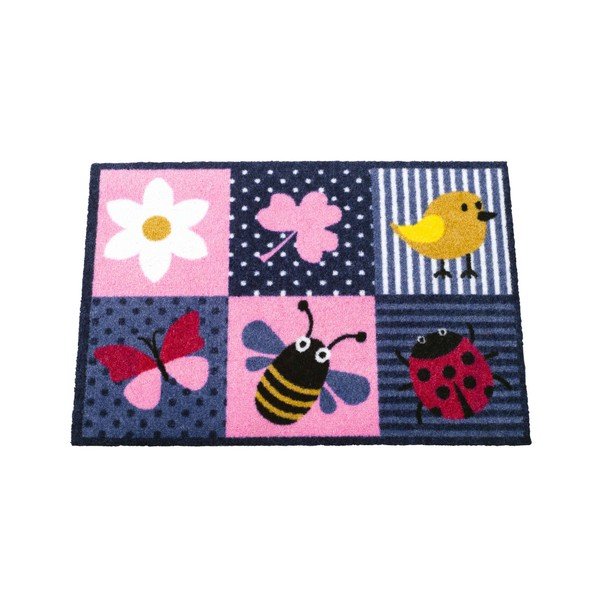 Roza in modra preproga Zala Living Squaro, 50x70 cm-image-1