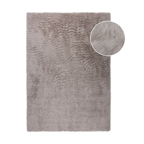 Rjavo sintetično krzno 80x150 cm Alpine Faux Fur – Flair Rugs