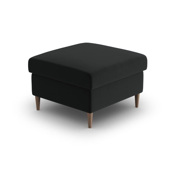 Črn žameten tabure Kyoto – Cosmopolitan Design-image-2