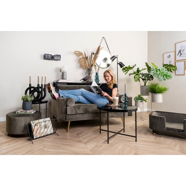 Rjava steklena vaza PT LIVING Morgana, višina 35 cm-image-1