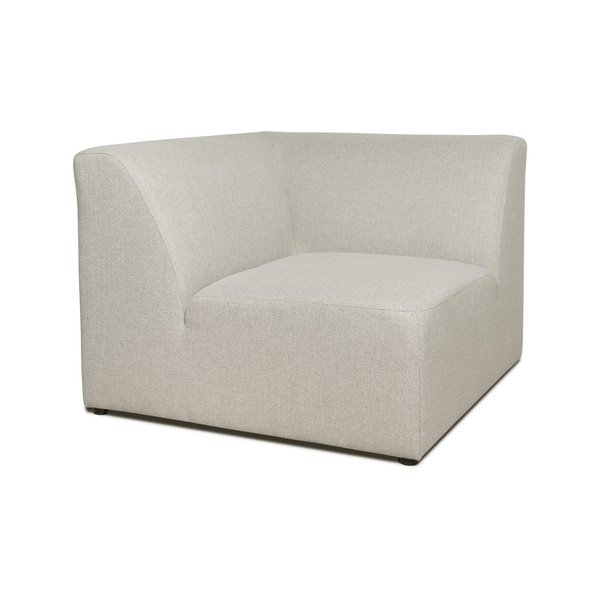 Bež/kremno bel modul za sedežno garnituro Roxy – Scandic-image-3