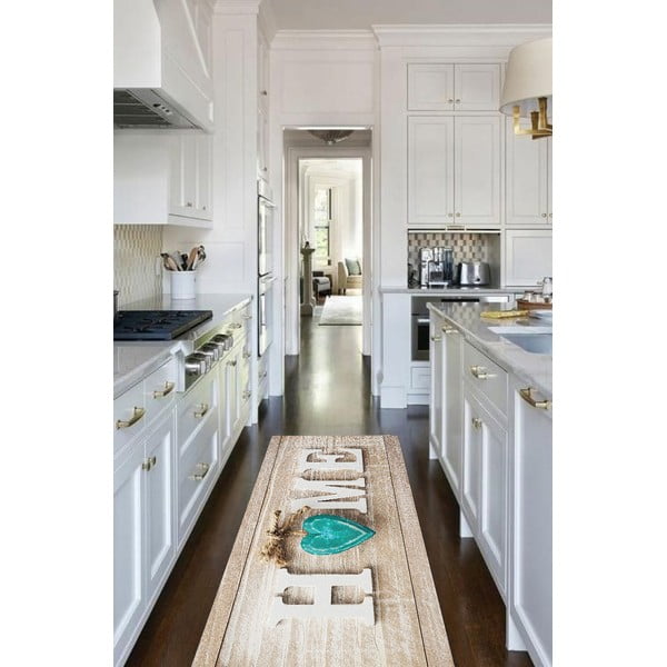 Svetlo rjav pralen tekač 80x200 cm Home – Oyo Concept