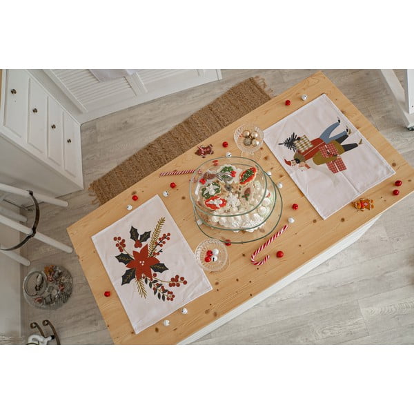 Tekstilni pogrinjki v kompletu 2 ks z božičnim motivom 35x45 cm Christmas Star – Butter Kings-image-1