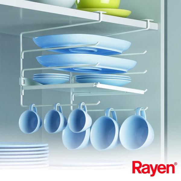 Jeklena viseča dodatna kuhinjska polica – Rayen-image-2