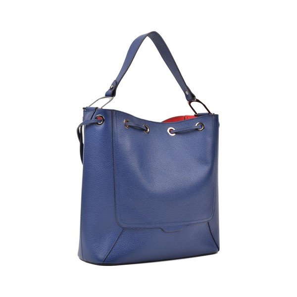 Modra usnjena torbica Renata Corsi Havna-image-3