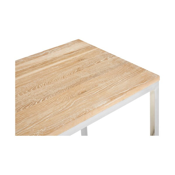 Stranska mizica v naravni barvi 50x150 cm Hampstead – Premier Housewares-image-3