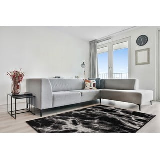 Črna/bela preproga 133x180 cm Avanti – FD