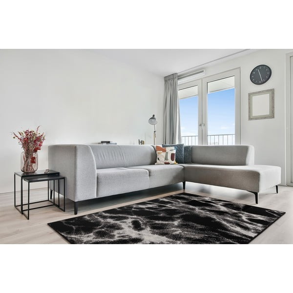 Črna/bela preproga 200x280 cm Avanti – FD-image-1