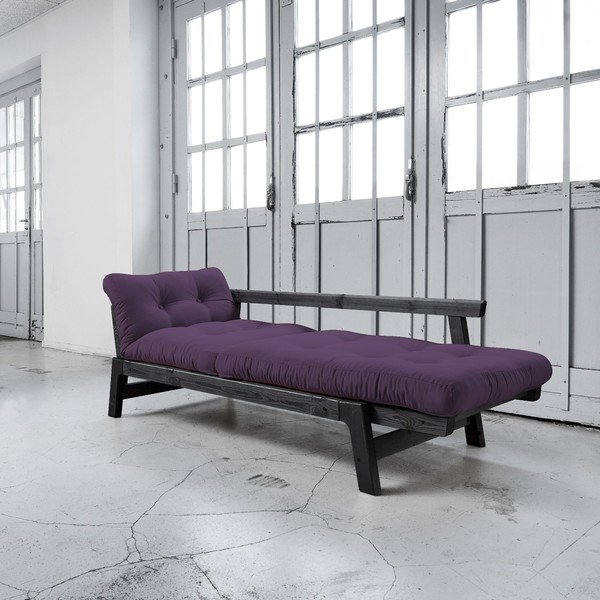 Kavč postelja Karup Step Black/Purple-image-3