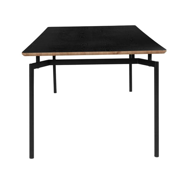 Črna jedilna miza 100x200 cm Alto – Støraa-image-2