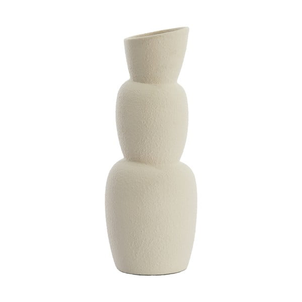 Kremno bela keramična vaza Aram – Light & Living
