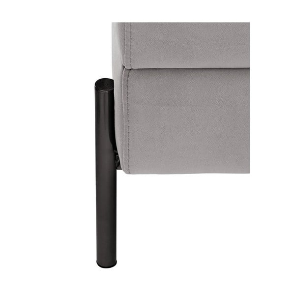 Svetlo siv fotelj Versailles – Ropez-image-2