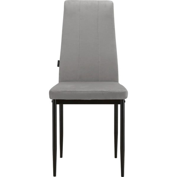 Sivi žametni jedilni stoli v kompletu 2 ks Kelly – Støraa-image-1