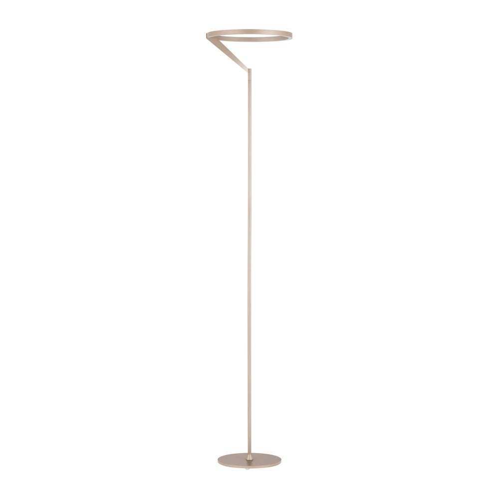 Aluminijasta LED zatemnitvena stoječa svetilka v rožnato (višina) Tilia