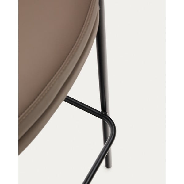 Rjav barski stol (višina sedeža 65 cm) Eamy – Kave Home-image-2