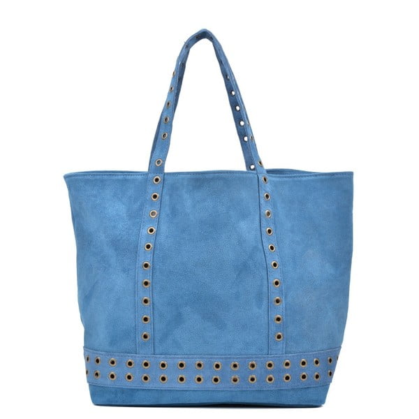 Modra usnjena torbica Luisa Vannini Sutra