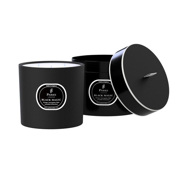 Sveča Magic Candles, čas gorenja 55 ur, vonj po pomaranči in limonski travi-image-1