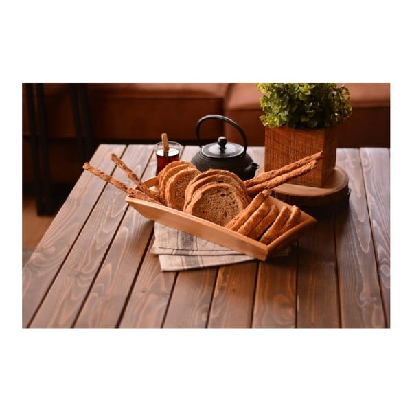 Bambusova škatla za kruh Bambum Seppe, dolžina 38 cm-image-1