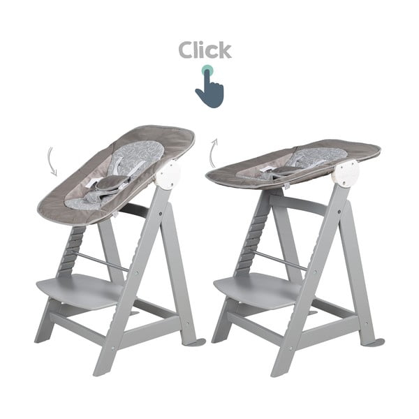 Sivorjav otroški stol za hranjenje Miffy – Roba-image-4