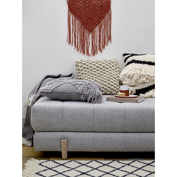 Bela volnena preproga Bloomingville Geo, 200 x 300 cm-image-1