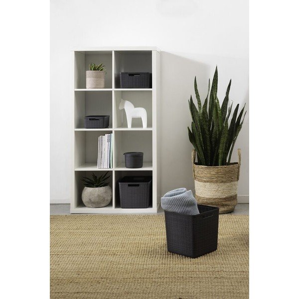 Temno siva košara za shranjevanje Curver Jute, 5 l-image-2