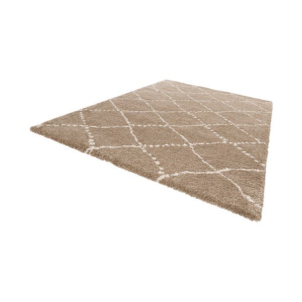 Rjava preproga Mint Rugs Allure Ronno Brown Creme, 200 x 290 cm-image-2