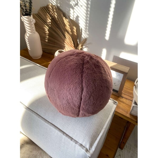 Okrasna blazina iz mikropliša ø 25 cm Top – Mioli Decor-image-2