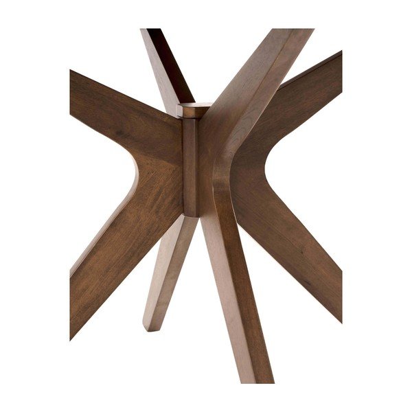 Jedilna miza iz orehovega dekorja sømcasa Carmel, ⌀ 120 cm-image-3