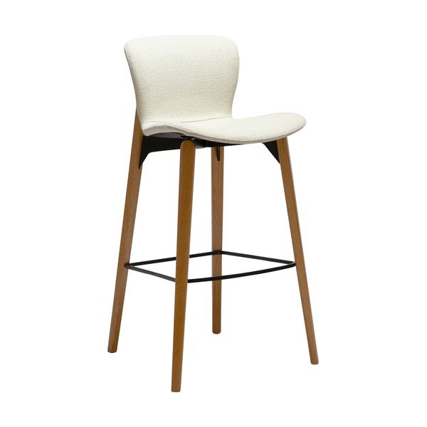 Kremno bel barski stol (višina sedeža 77,5 cm) Paragon – DAN-FORM Denmark