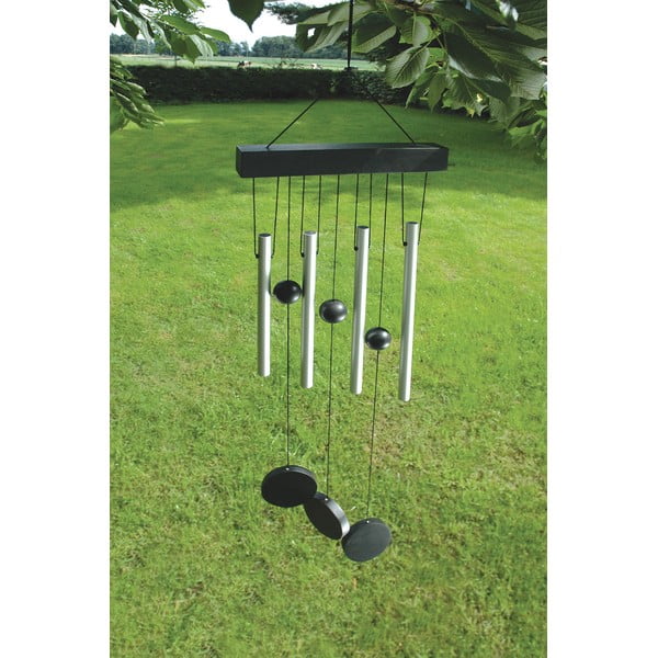 Viseči zvončki v srebrni barvi Esschert Design, 58 cm-image-1