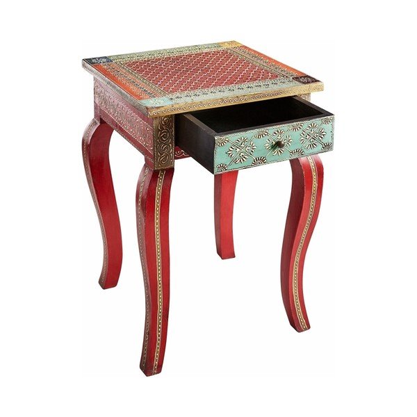 Stranska mizica iz rdečega mangovega lesa Støraa Vito-image-2