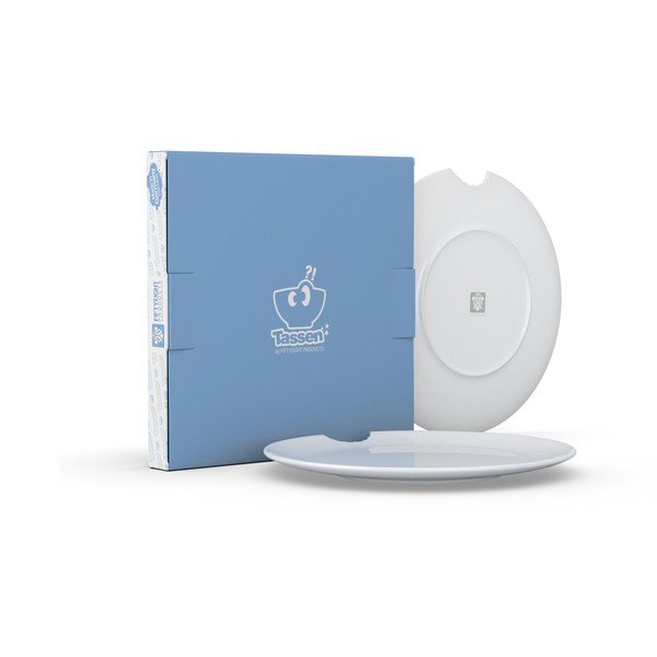 Komplet 2 belih porcelanastih krožnikov 58products, ø 28 cm-image-2
