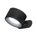 Črna LED stenska svetilka Magnetics – Fischer & Honsel