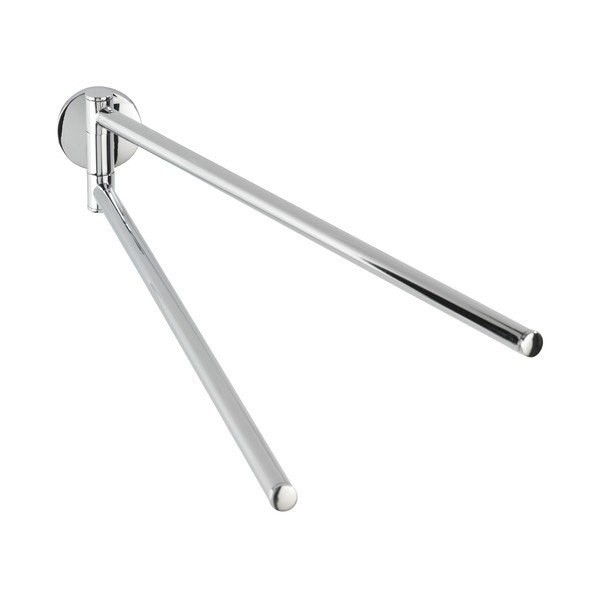 Stenski obešalnik za brisače z 2 rokama Wenko Cuba-image-2