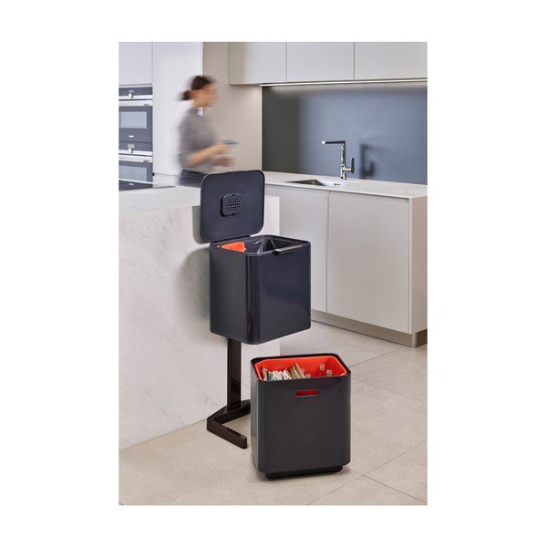 Grafitno siva Joseph Joseph Totem Max, 60 l-image-1