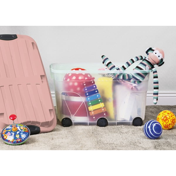 Plastična škatla za shranjevanje s pokrovom Roller - Rotho-image-2